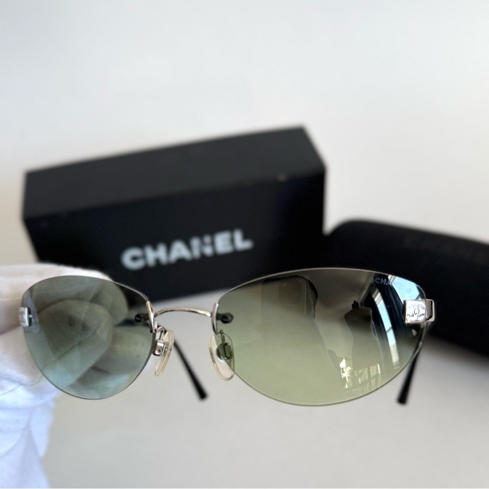 Chanel Rimless Sunglasses - Picture 4 of 11